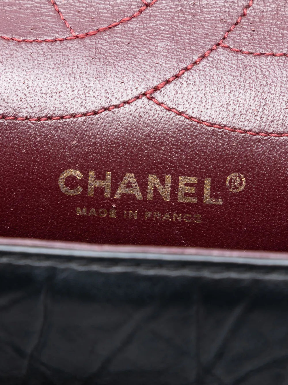 Chanel Pre Owned 2009 2010 Reissue 255 Aged Calfskin Double Flap 226 Shoulder Bag — Same as shown — Size One Size — Lifestyle View