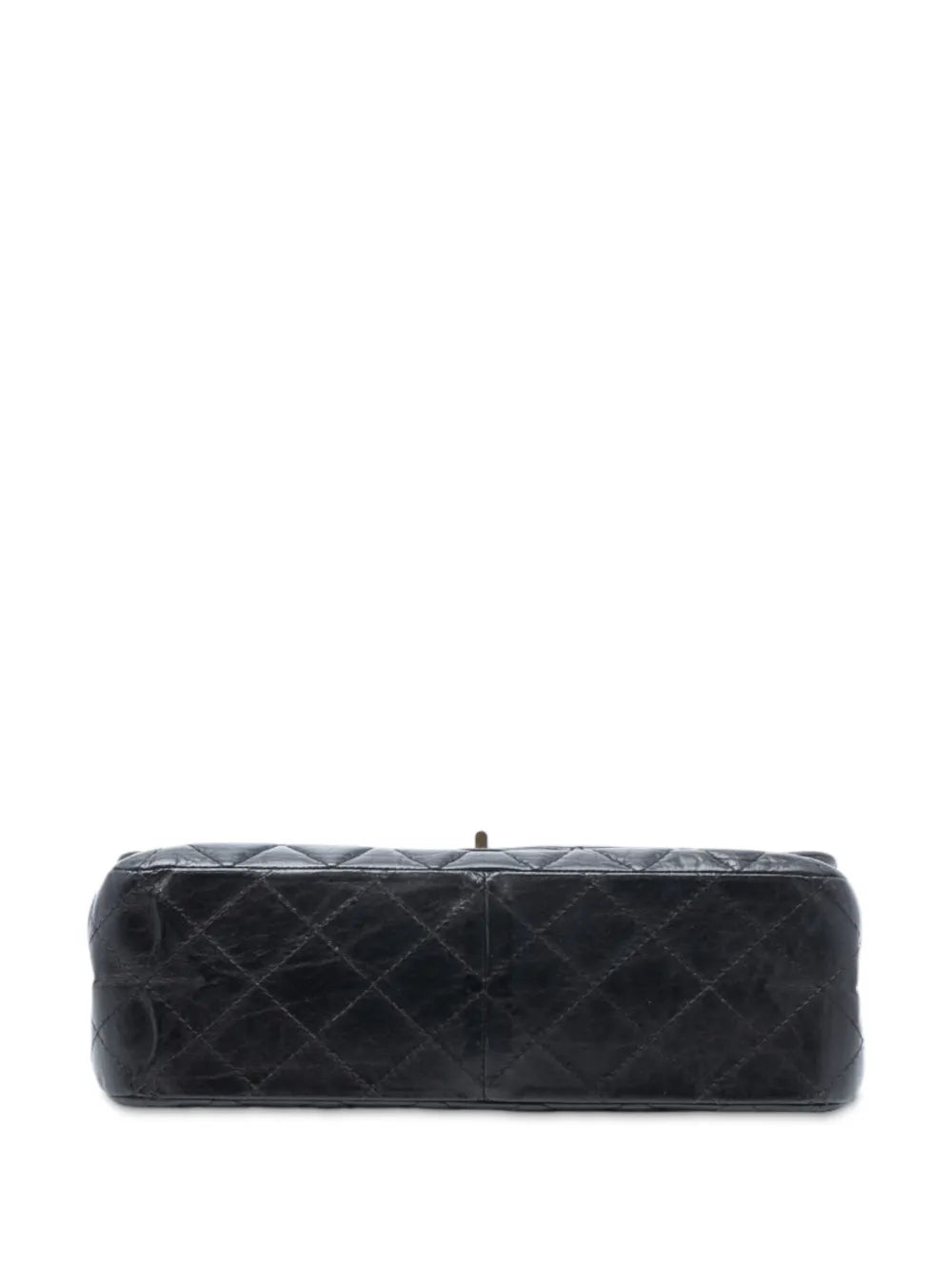 Chanel Pre Owned 2009 2010 Reissue 255 Aged Calfskin Double Flap 226 Shoulder Bag — Same as shown — Size One Size — Top View