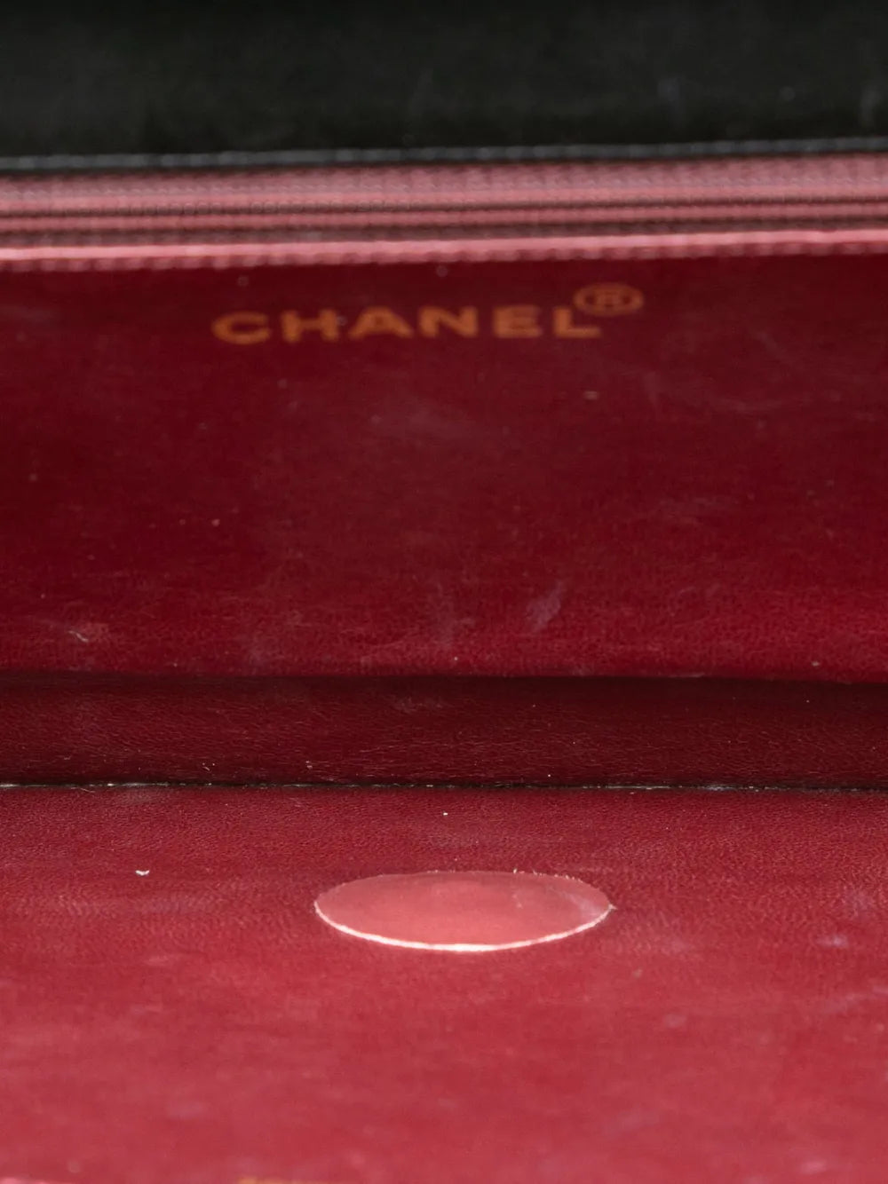 Chanel Pre Owned 1994 1996 Medium Cc Quilted Lambskin Single Flap Shoulder Bag — Same as shown — Size One Size — Detail View
