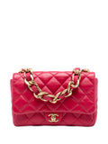 Chanel Pre Owned 2021 2025 Large Quilted Lambskin Funky Town Flap Shoulder Bag — Same as shown — Size One Size — Front View