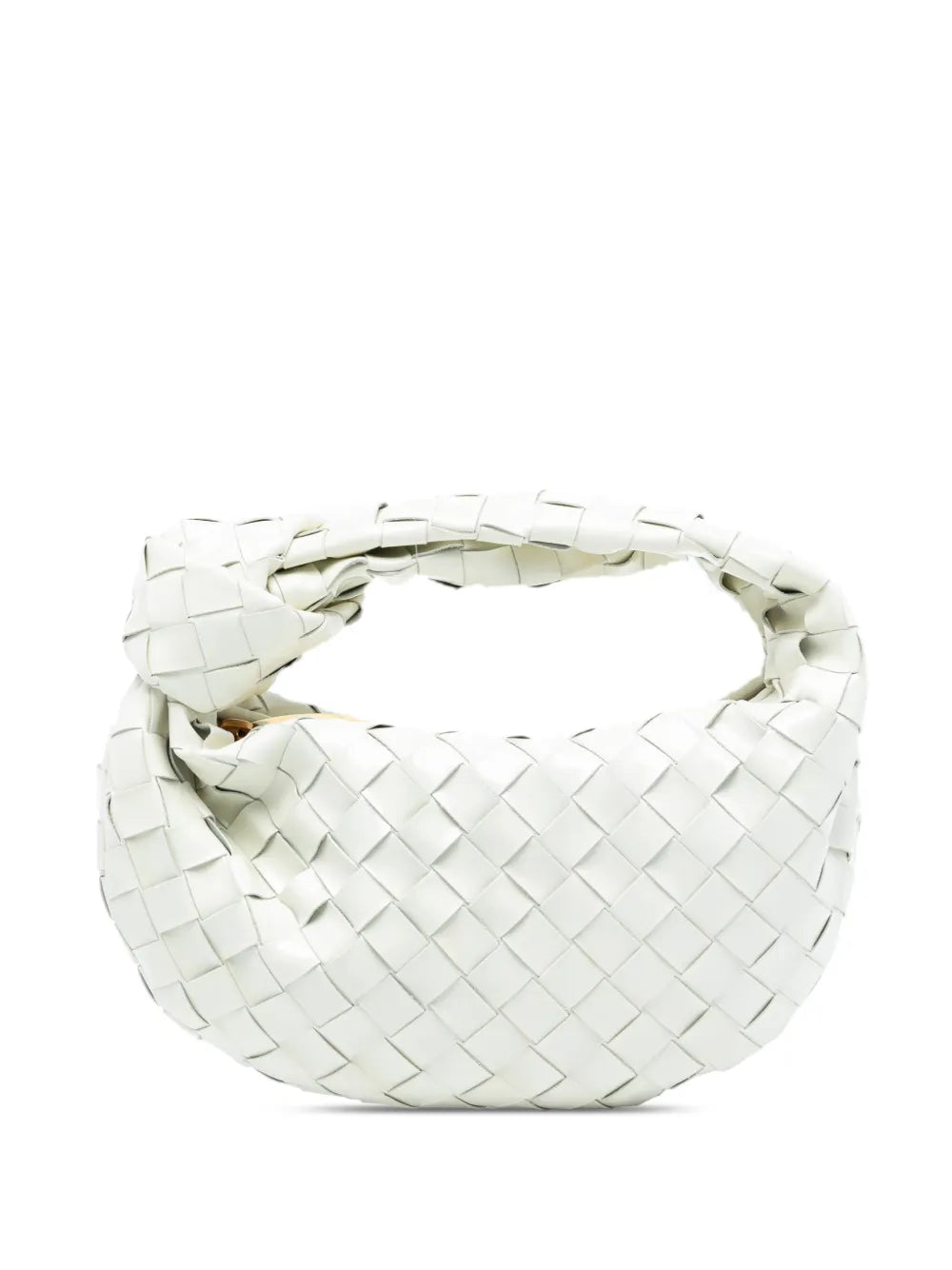 Bottega Veneta Pre Owned 2012 2025 Mini Nappa Intrecciato Jodie Hobo Bag — Same as shown — Size One Size — Front View
