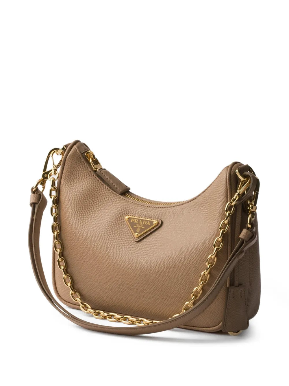 Prada Mini Re Edition Saffiano Leather Shoulder Bag — Same as shown — Size One Size — Back View