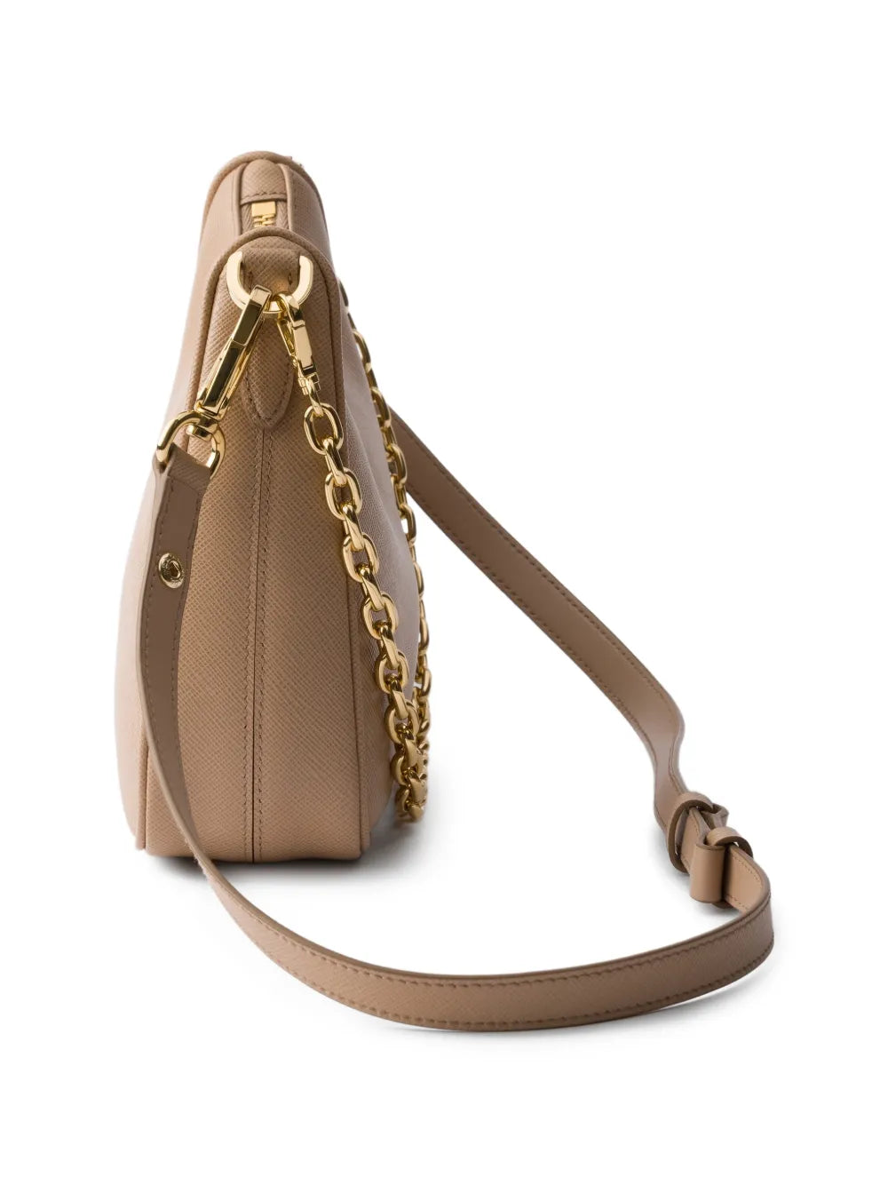 Prada Mini Re Edition Saffiano Leather Shoulder Bag — Same as shown — Size One Size — Top View