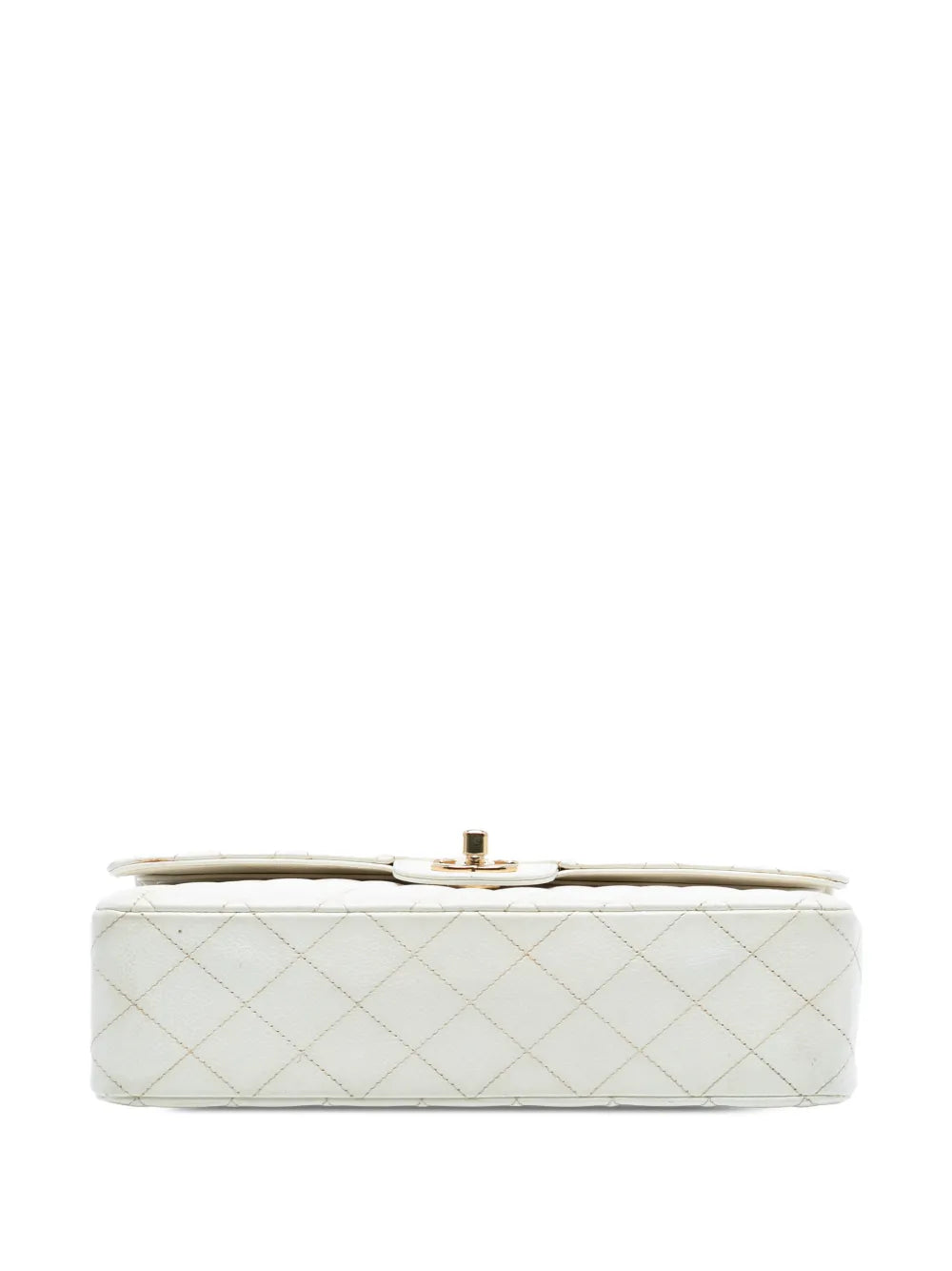 Chanel Pre Owned 2003 2004 Medium Classic Caviar Double Flap Shoulder Bag — Same as shown — Size One Size — Top View
