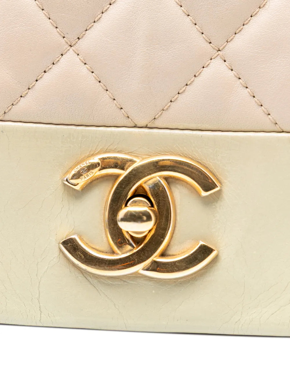 Chanel Pre Owned 2014 2015 Medium Quilted Calfskin Soft Elegance Flap Shoulder Bag — Same as shown — Size One Size — Lifestyle View