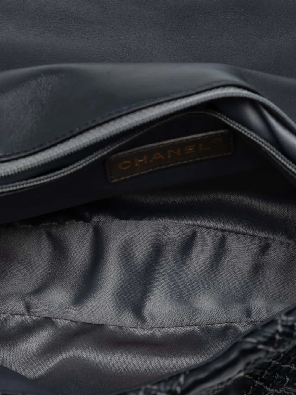 Chanel Pre Owned 2011 Paris Bombay Medium Cc Calfskin Triptych Flap Shoulder Bag — Same as shown — Size One Size — Detail View