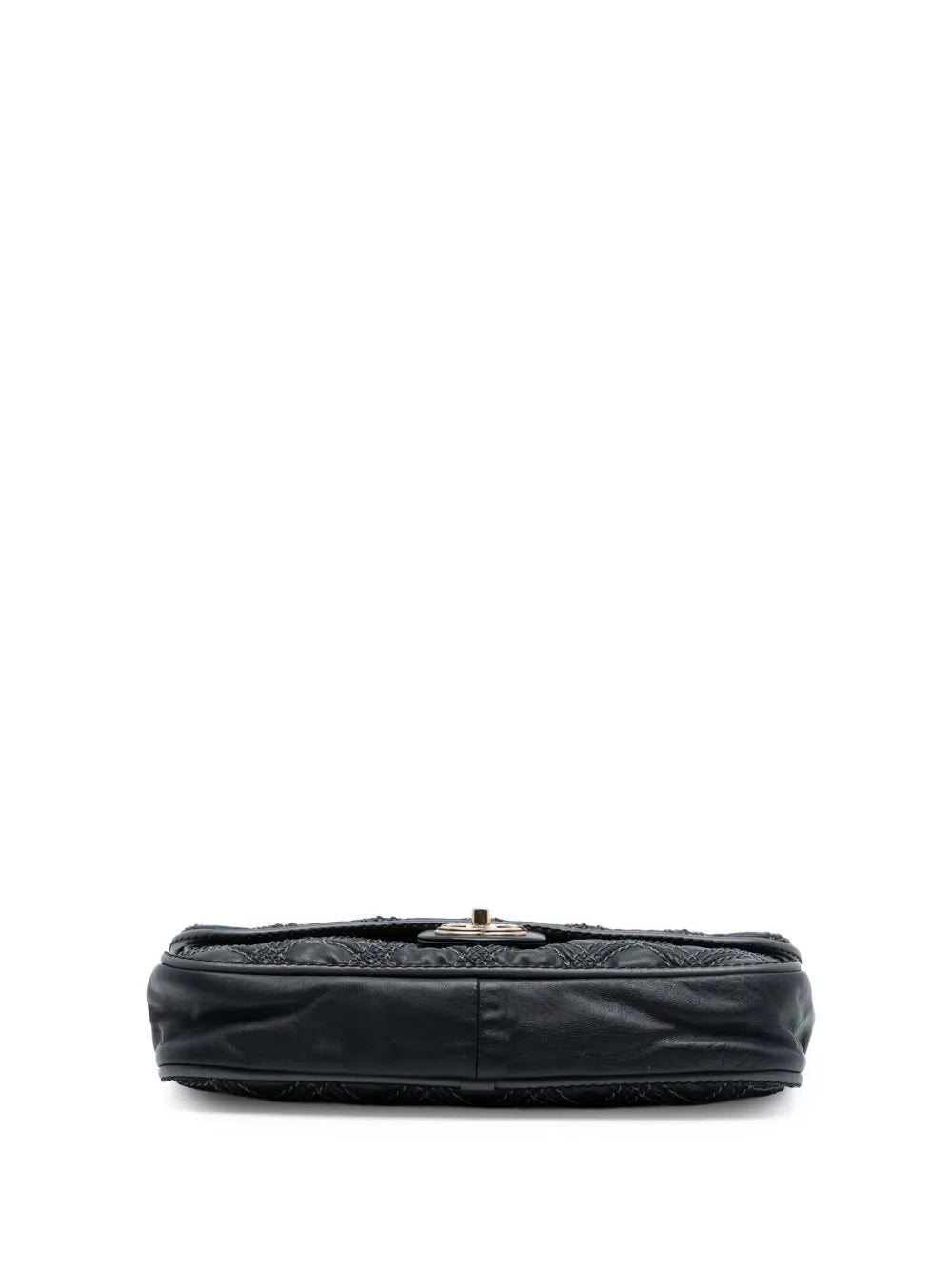 Chanel Pre Owned 2011 Paris Bombay Medium Cc Calfskin Triptych Flap Shoulder Bag — Same as shown — Size One Size — Top View