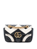 Gucci Pre Owned 2016 2025 Small Gg Marmont Matelasse Leather Shoulder Bag — Same as shown — Size One Size — Front View