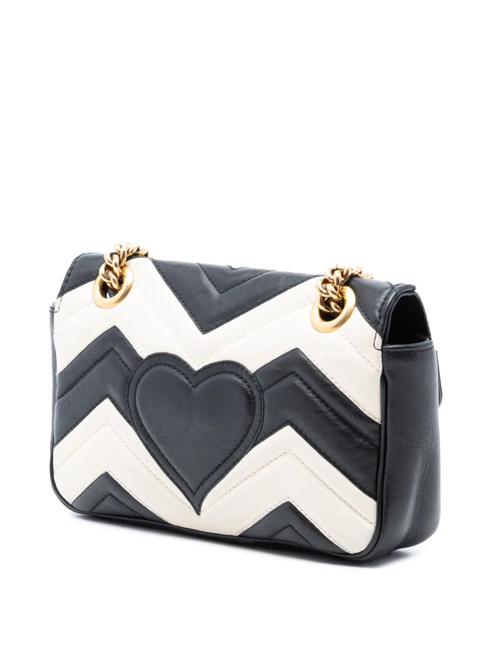 Gucci Pre Owned 2016 2025 Small Gg Marmont Matelasse Leather Shoulder Bag — Same as shown — Size One Size — Back View