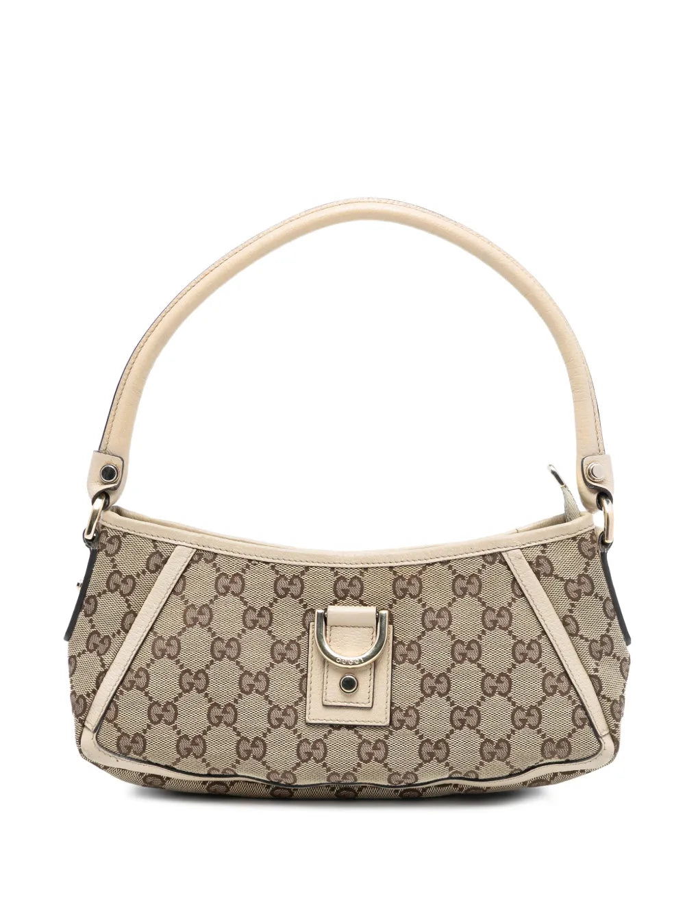 Gucci Pre Owned 2000 2015 Gg Canvas Abbey D Ring Pochette Shoulder Bag — Same as shown — Size One Size — Front View