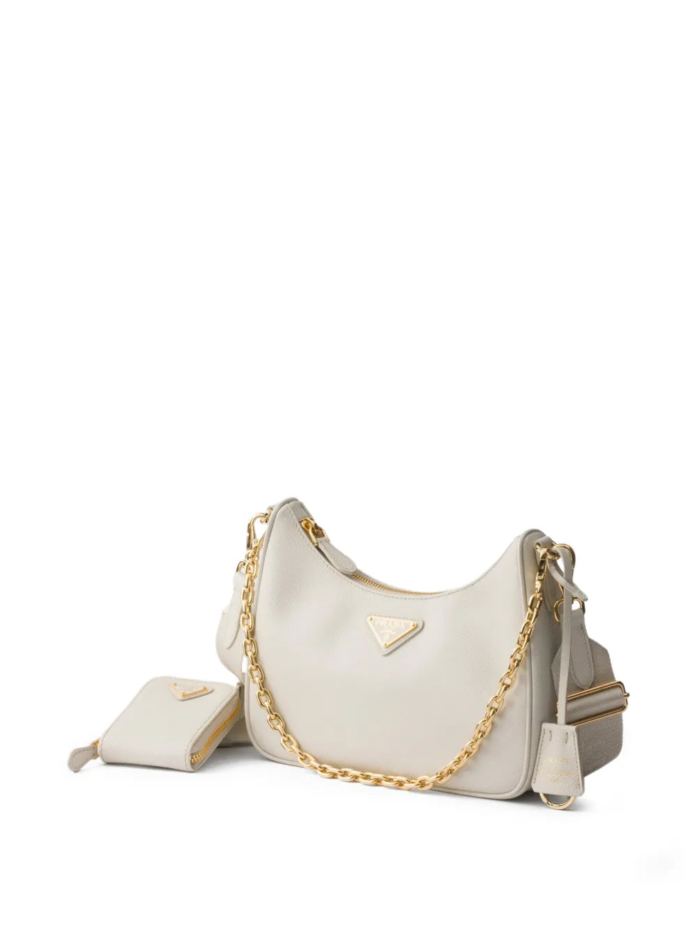 Prada Re Edition 2005 Saffiano Leather Shoulder Bag — Same as shown — Size One Size — Back View