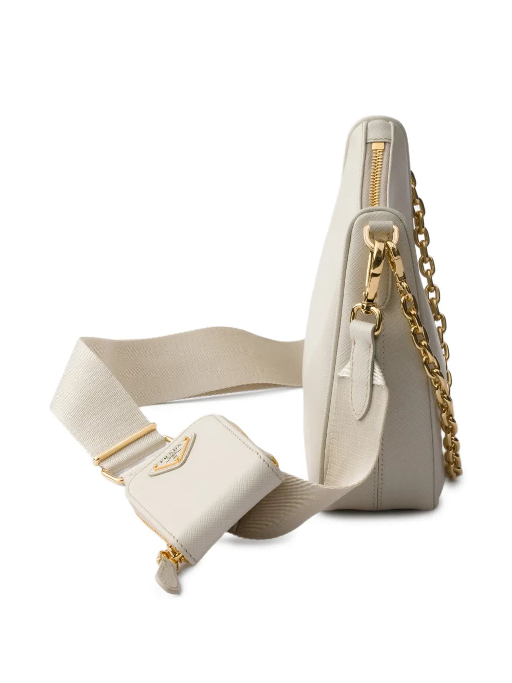 Prada Re Edition 2005 Saffiano Leather Shoulder Bag — Same as shown — Size One Size — Top View
