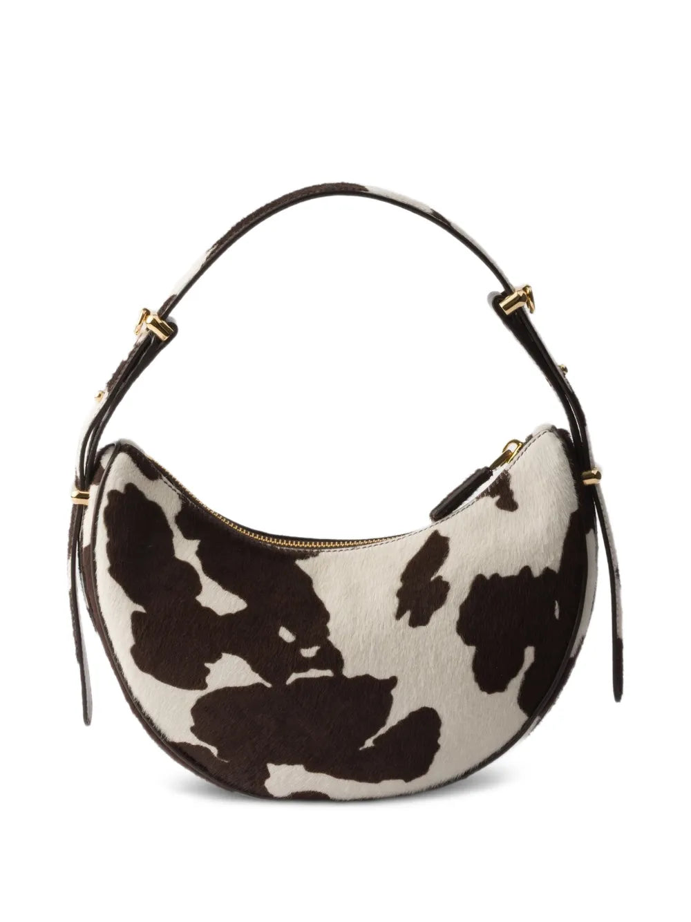 Prada Mini Arque Printed Leather Shoulder Bag — Same as shown — Size One Size — Side View