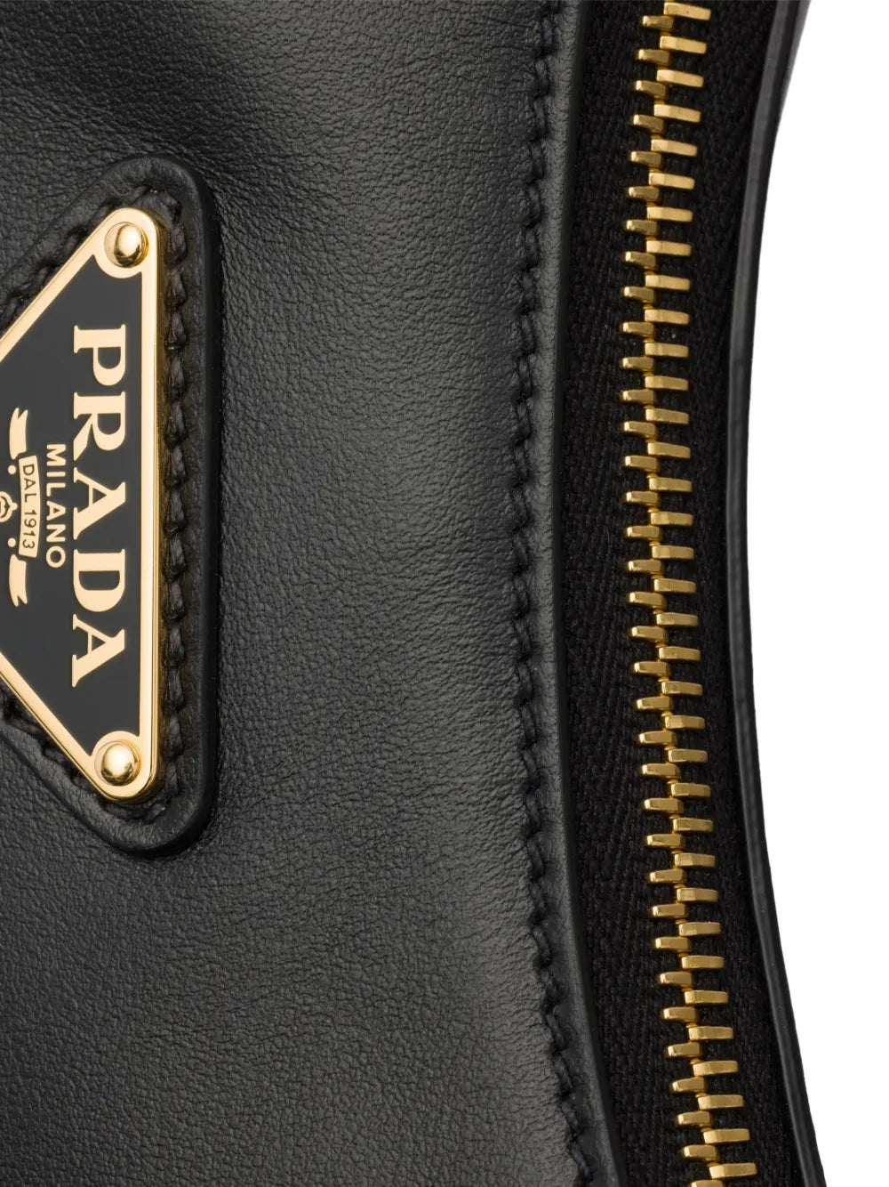 Prada Mini Arque Leather Shoulder Bag — Same as shown — Size One Size — Detail View