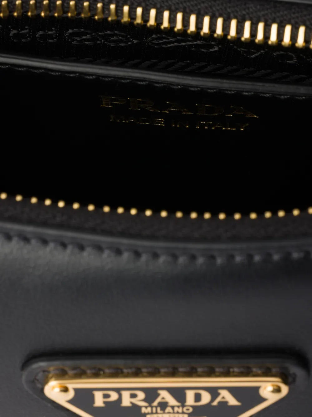 Prada Mini Arque Leather Shoulder Bag — Same as shown — Size One Size — Lifestyle View