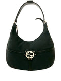 Gucci Pre Owned 2016 2025 Canvas Reins Hobo Bag — Same as shown — Size One Size — Front View