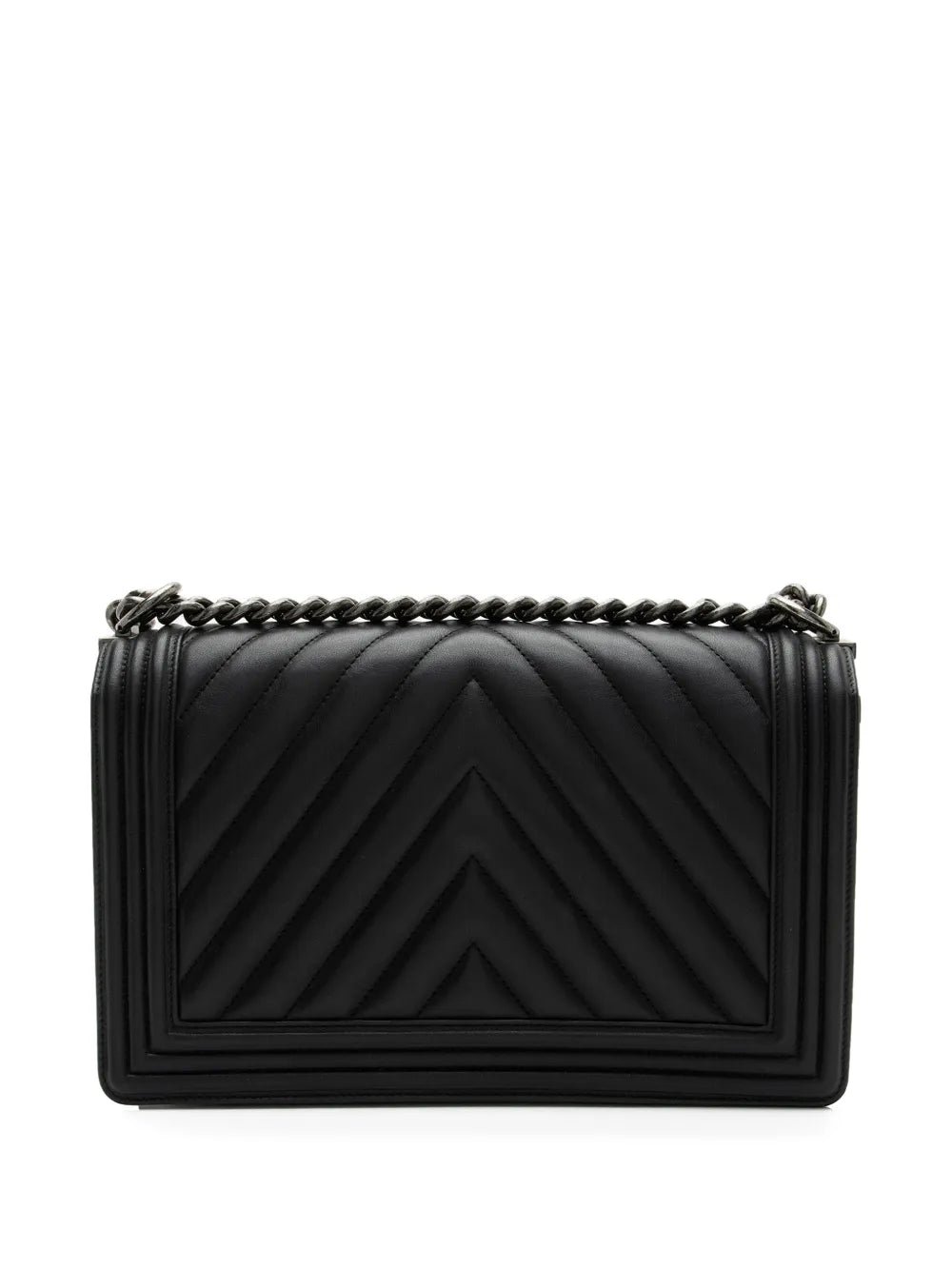 Chanel Pre Owned 2016 2017 Medium Boy Shoulder Bag — Same as shown — Size One Size — Side View