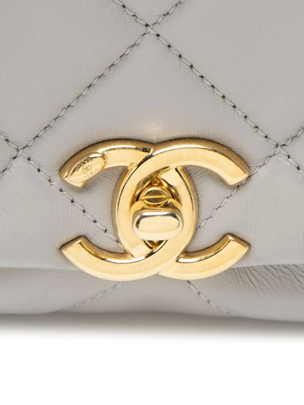 Chanel Pre Owned Small Color Match Flap Shoulder Bag — Same as shown — Size One Size — Lifestyle View