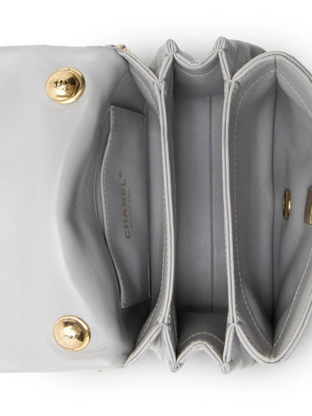 Chanel Pre Owned Small Color Match Flap Shoulder Bag — Same as shown — Size One Size — Detail View
