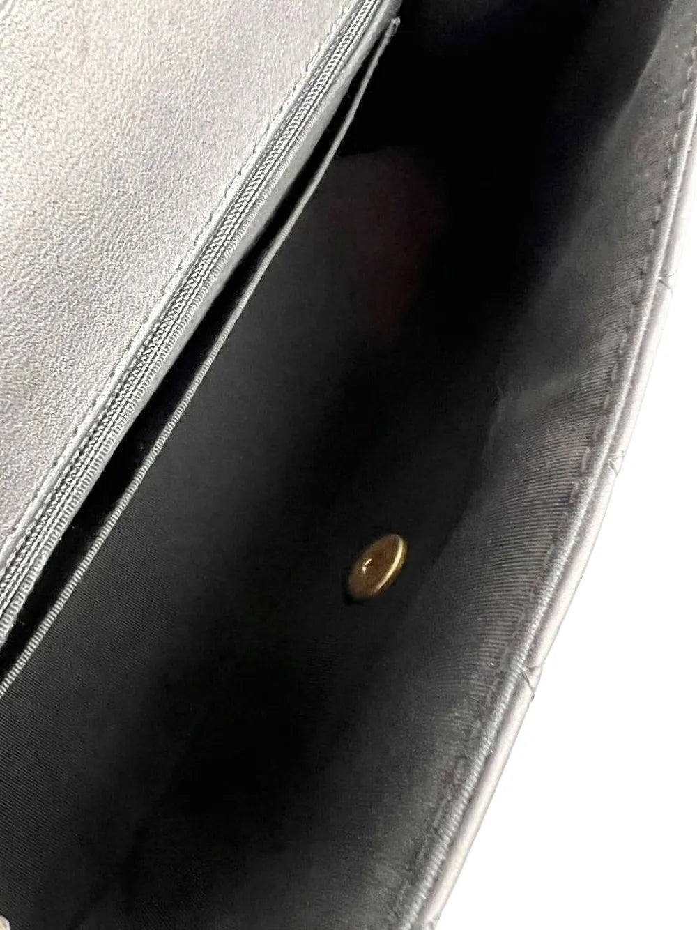 Chanel Pre Owned Chain Strap Logo Detail Shoulder Bag — Same as shown — Size One Size — Top View