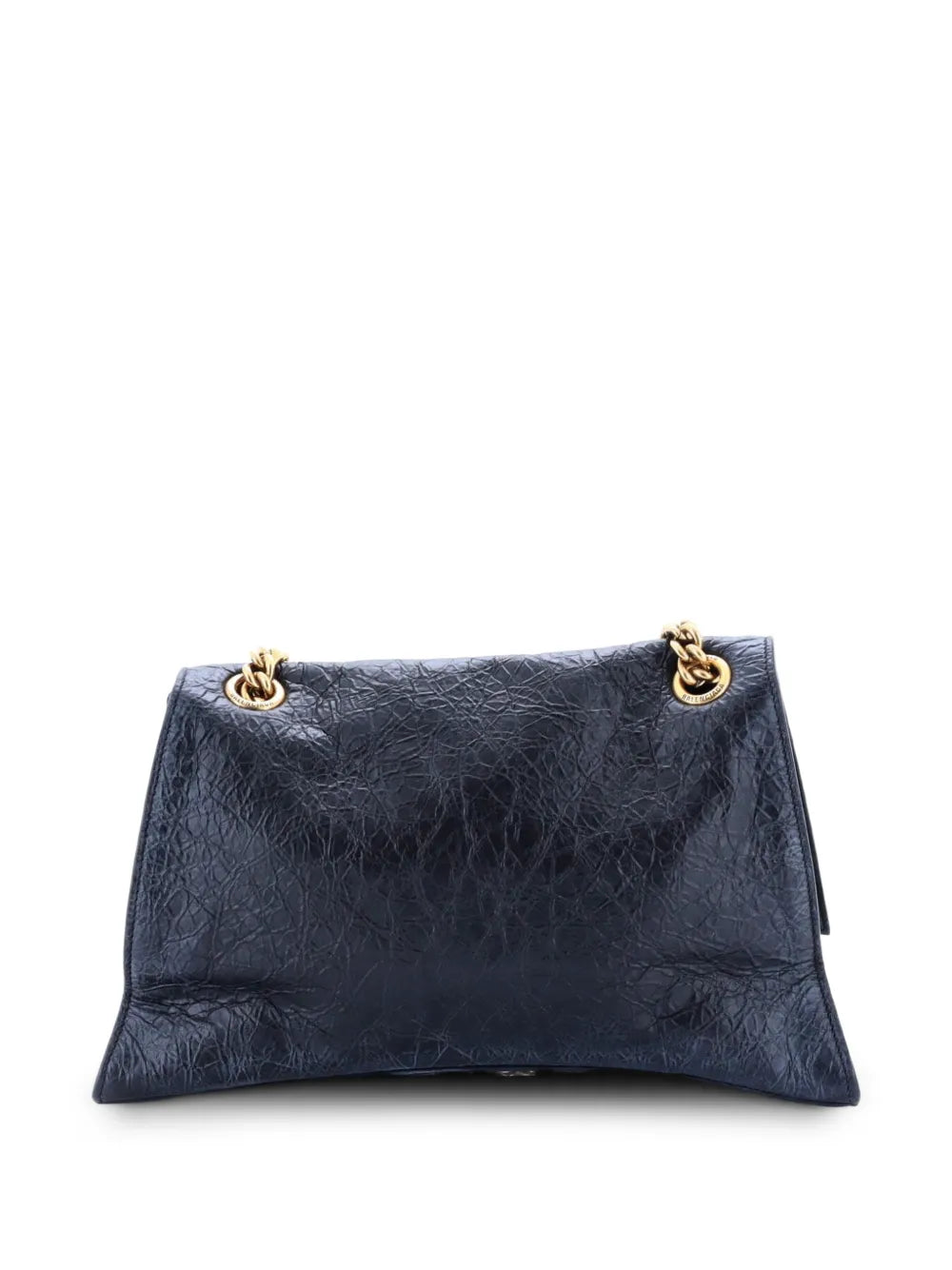 Balenciaga Pre Owned Crush Charm Chain Flap Bag Leather Medium Shoulder Bag — Same as shown — Size One Size — Side View