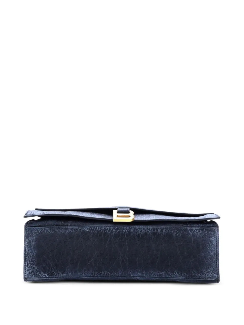 Balenciaga Pre Owned Crush Charm Chain Flap Bag Leather Medium Shoulder Bag — Same as shown — Size One Size — Top View