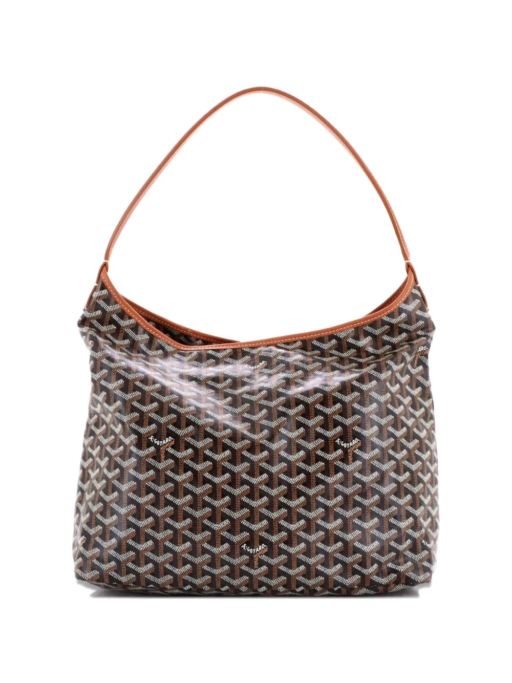 Goyard Pre Owned Boheme Coated Canvas Hobo Bag — Same as shown — Size One Size — Side View