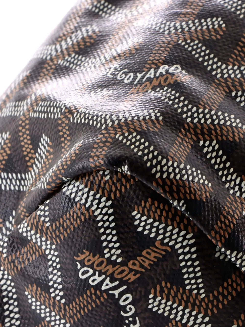 Goyard Pre Owned Boheme Coated Canvas Hobo Bag — Same as shown — Size One Size — Detail View