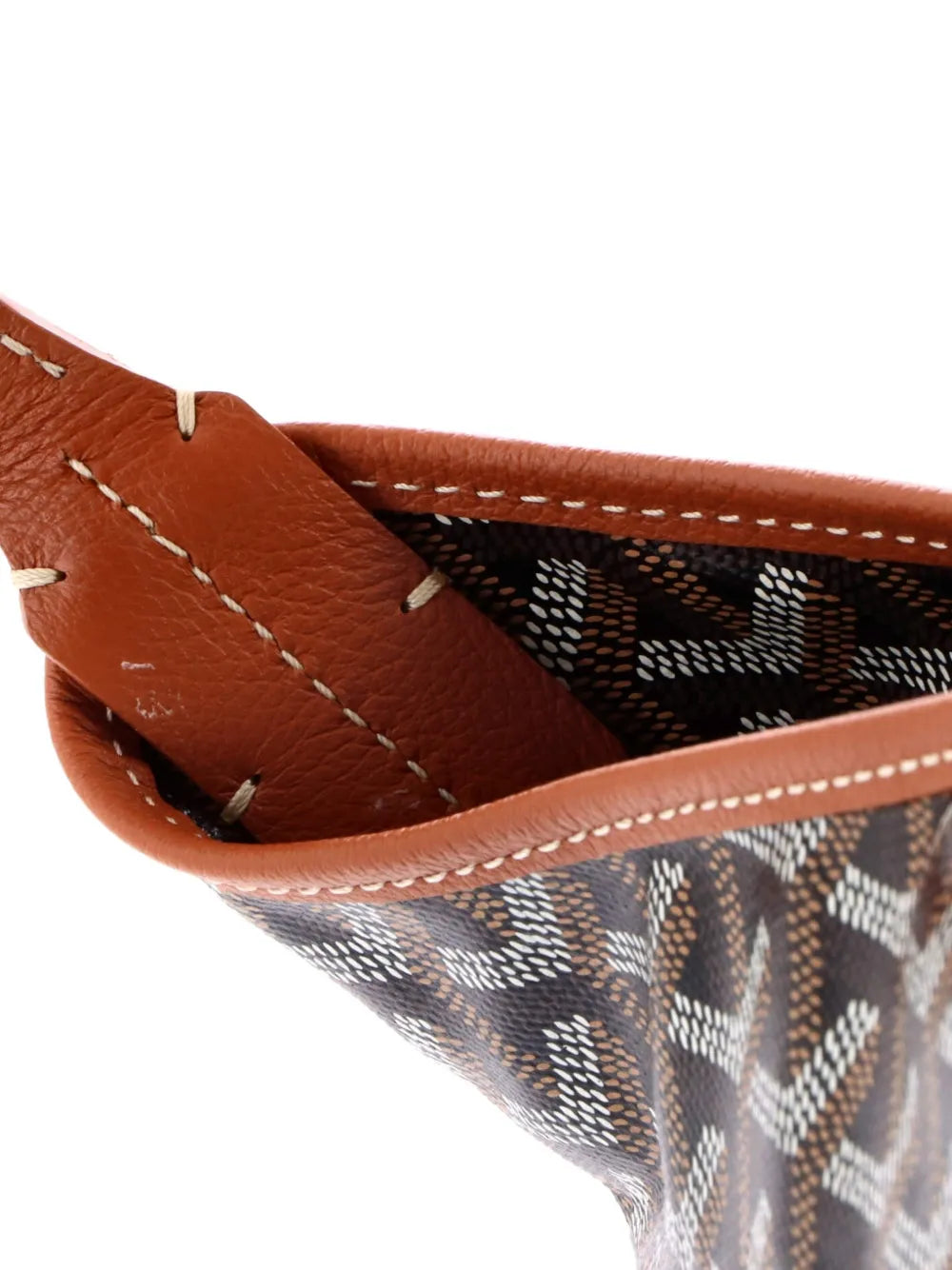Goyard Pre Owned Boheme Coated Canvas Hobo Bag — Same as shown — Size One Size — Lifestyle View