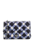Chanel Pre Owned Airlines Wallet On Chain Quilted Printed Leather Shoulder Bag — Same as shown — Size One Size — Front View