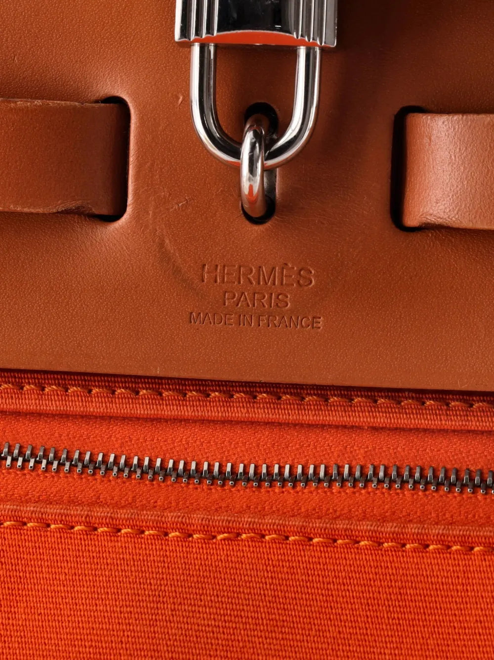 Hermes Pre Owned Herbag Zip Leather And Toile 31 Shoulder Bag — Same as shown — Size One Size — Lifestyle View