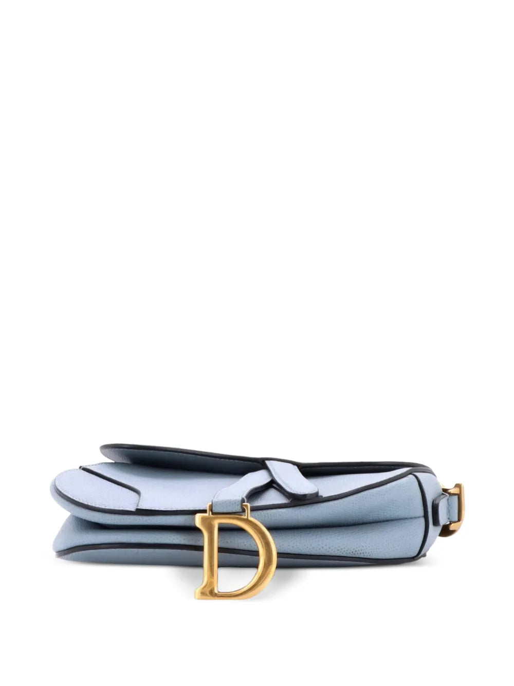 Christian Dior Pre Owned Saddle Handbag Leather Mini Shoulder Bag — Same as shown — Size One Size — Top View
