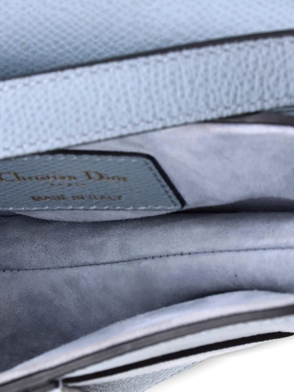 Christian Dior Pre Owned Saddle Handbag Leather Mini Shoulder Bag — Same as shown — Size One Size — Detail View