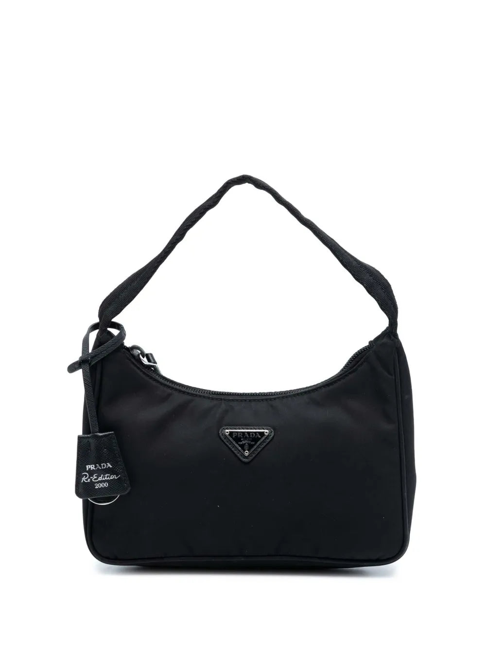 Prada Pre Owned 2019 2025 Mini Re Nylon Re Edition 2000 Shoulder Bag — Same as shown — Size One Size — Front View
