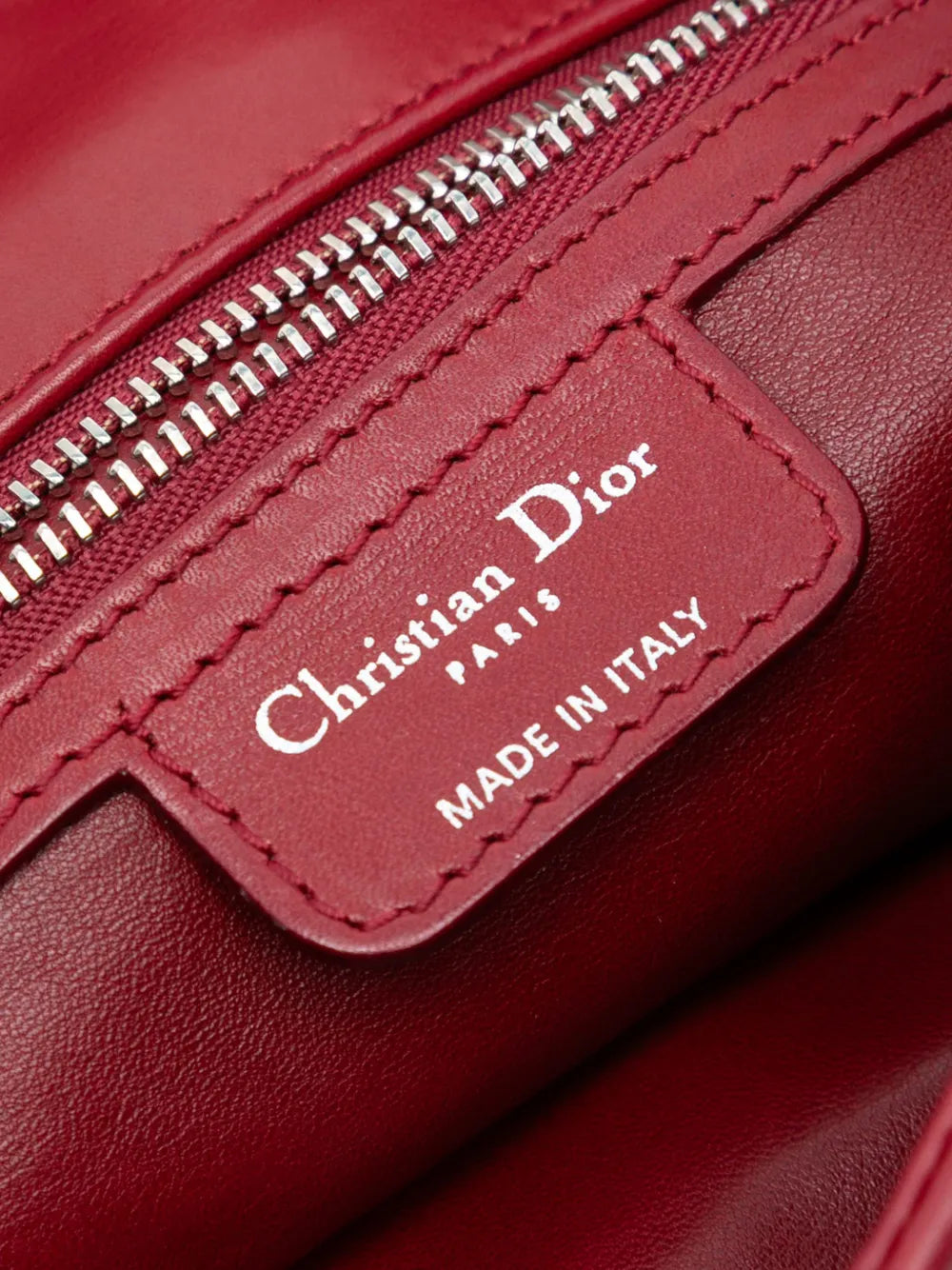 Christian Dior Pre Owned 2009 Small Lambskin Demi Lune Flap Shoulder Bag — Same as shown — Size One Size — Lifestyle View