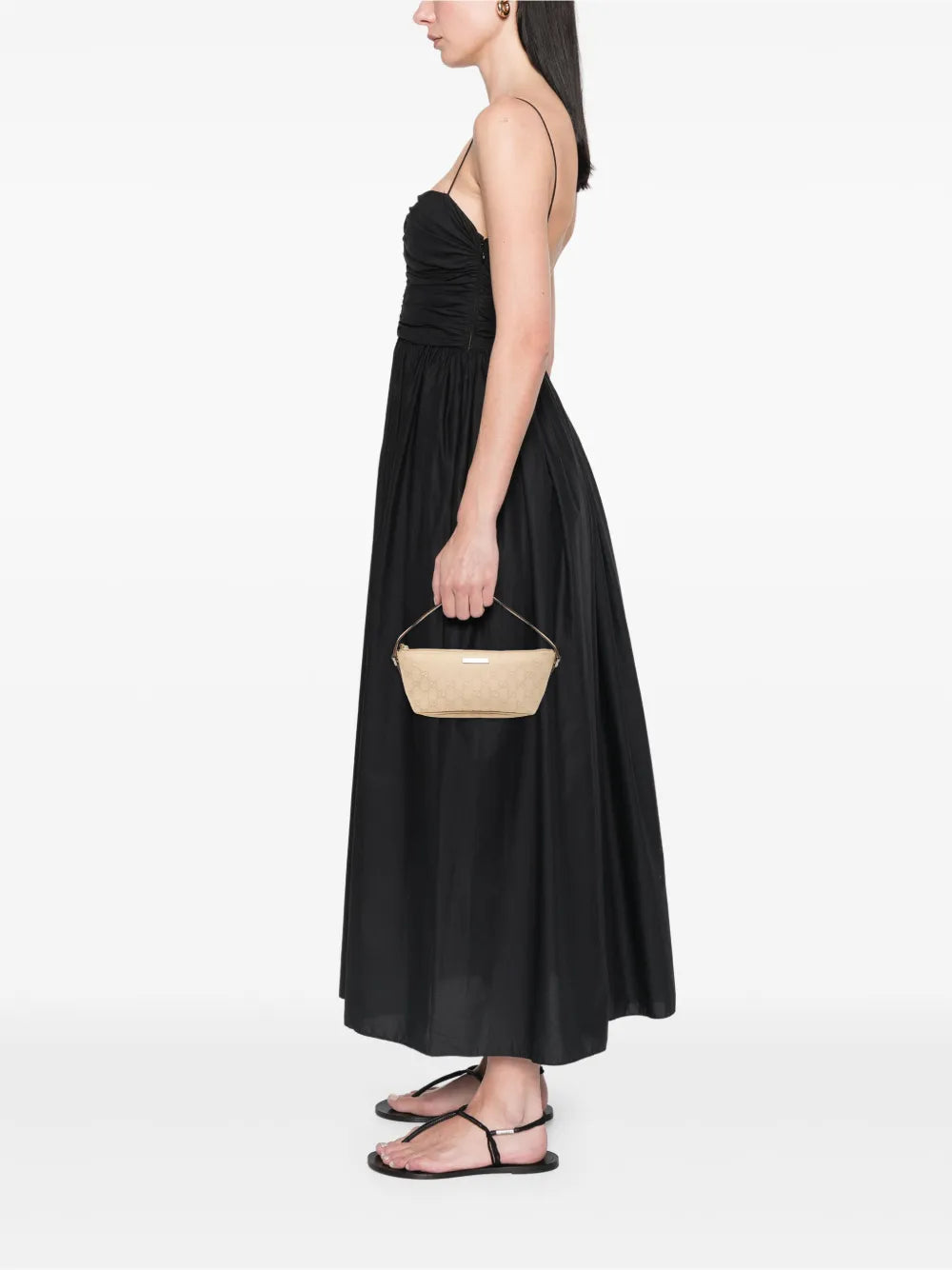 Gucci Pre Owned 2000 2015 Gg Canvas Boat Shoulder Bag — Same as shown — Size One Size — Side View