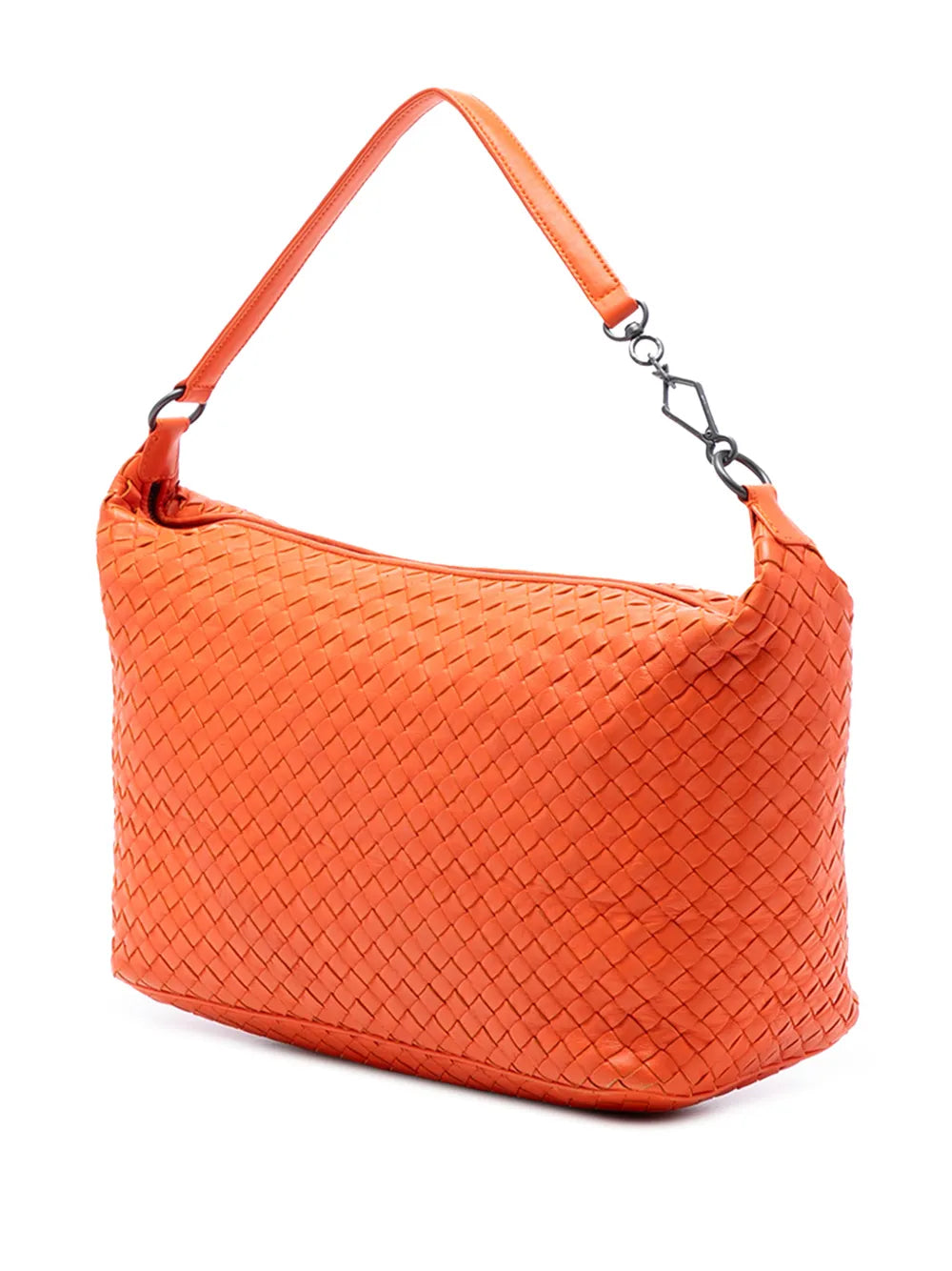 Bottega Veneta Pre Owned 2012 2025 Nappa Intrecciato Shoulder Bag — Same as shown — Size One Size — Back View
