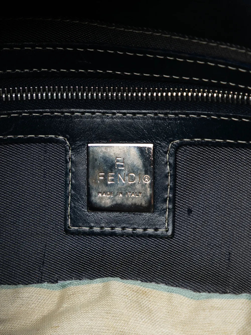 Fendi Pre Owned 2000 2010 Canvas Ff Marble Baguette Shoulder Bag — Same as shown — Size One Size — Lifestyle View