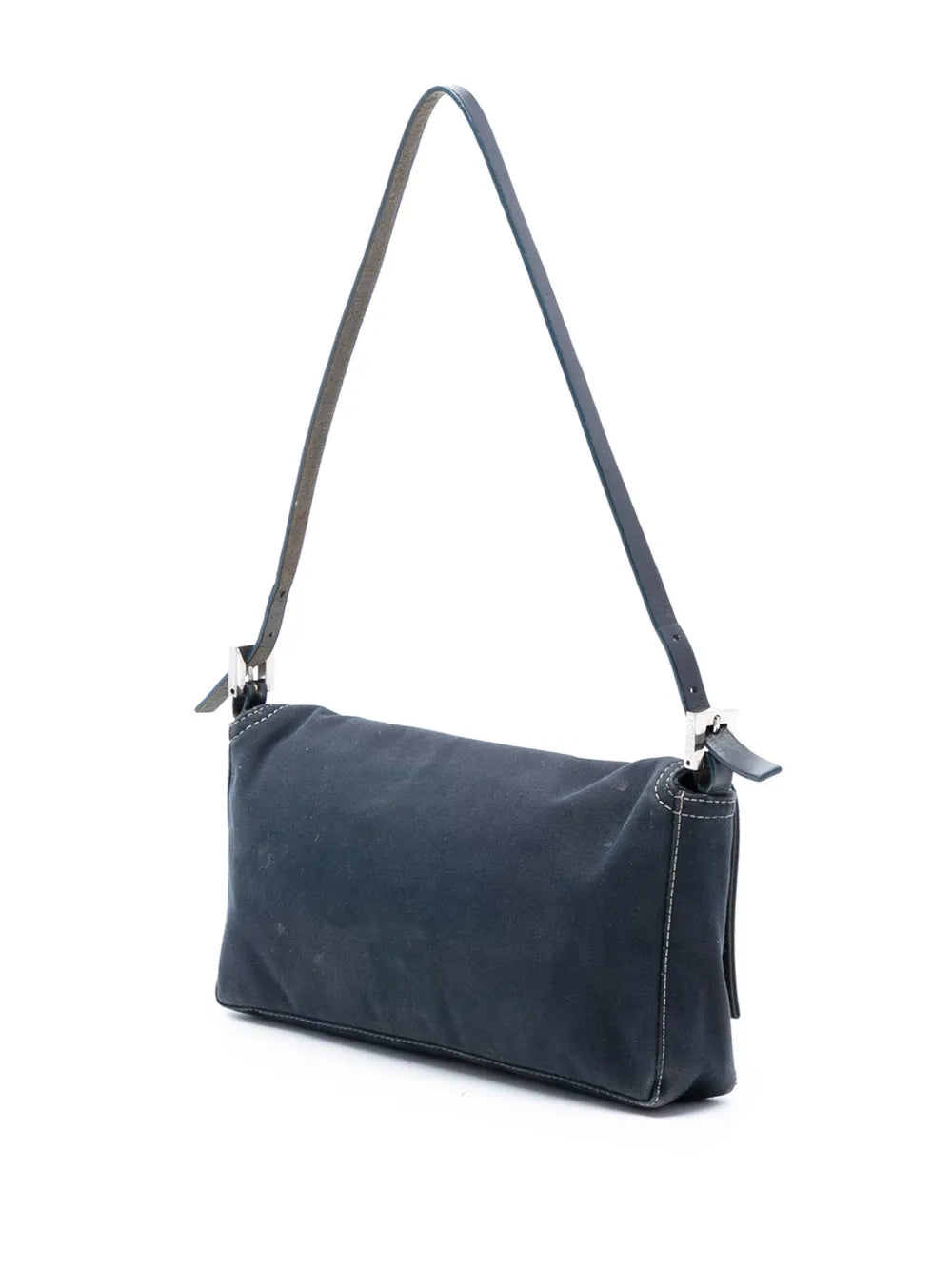 Fendi Pre Owned 2000 2010 Canvas Ff Marble Baguette Shoulder Bag — Same as shown — Size One Size — Back View