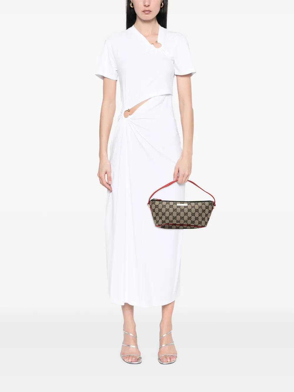 Gucci Pre Owned 2000 2015 Gg Canvas Boat Shoulder Bag — Same as shown — Size One Size — Side View