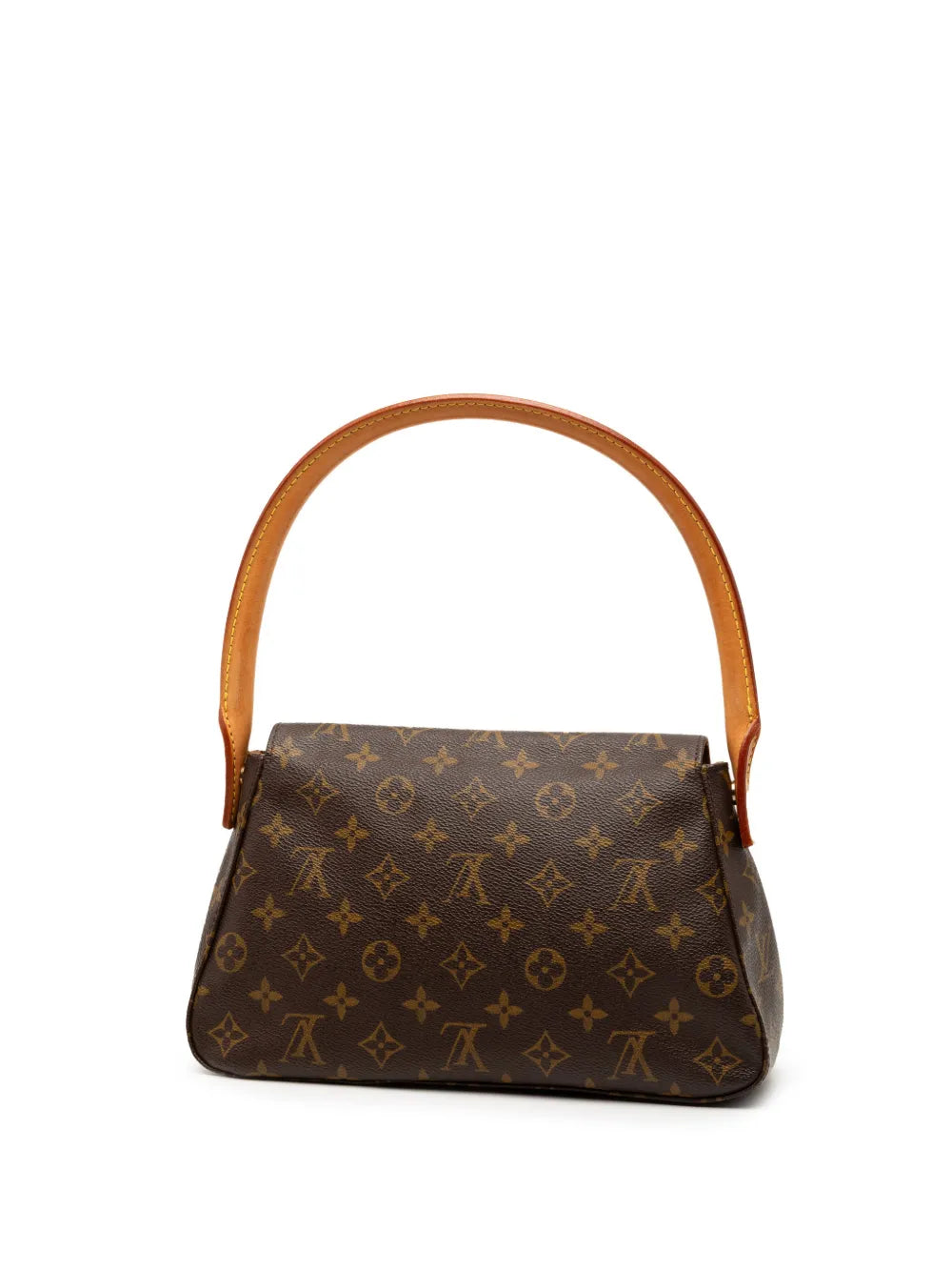 Louis Vuitton Pre Owned 2002 Monogram Mini Looping Shoulder Bag — Same as shown — Size One Size — Back View