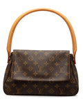 Louis Vuitton Pre Owned 2002 Monogram Mini Looping Shoulder Bag — Same as shown — Size One Size — Front View