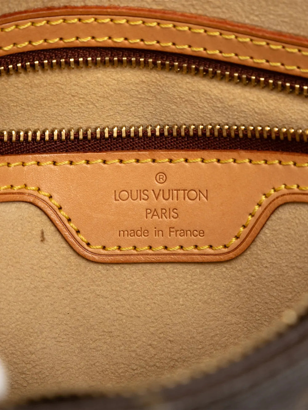 Louis Vuitton Pre Owned 2002 Monogram Looping Mm Shoulder Bag — Same as shown — Size One Size — Lifestyle View