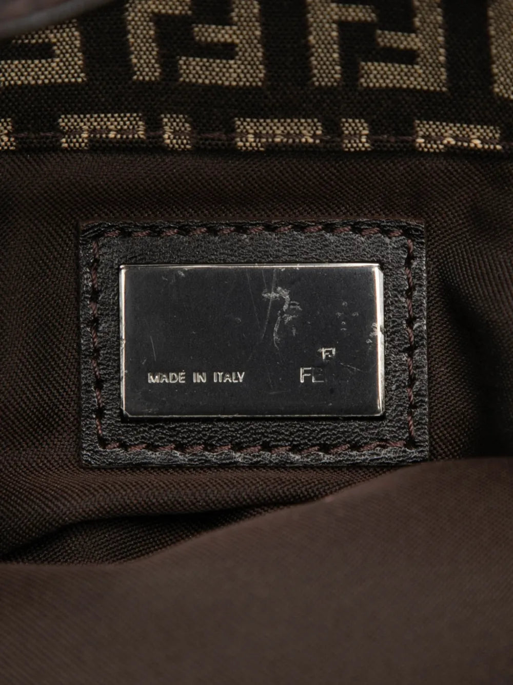 Fendi Pre Owned 2010 2025 Zucchino Canvas Shoulder Bag — Same as shown — Size One Size — Lifestyle View