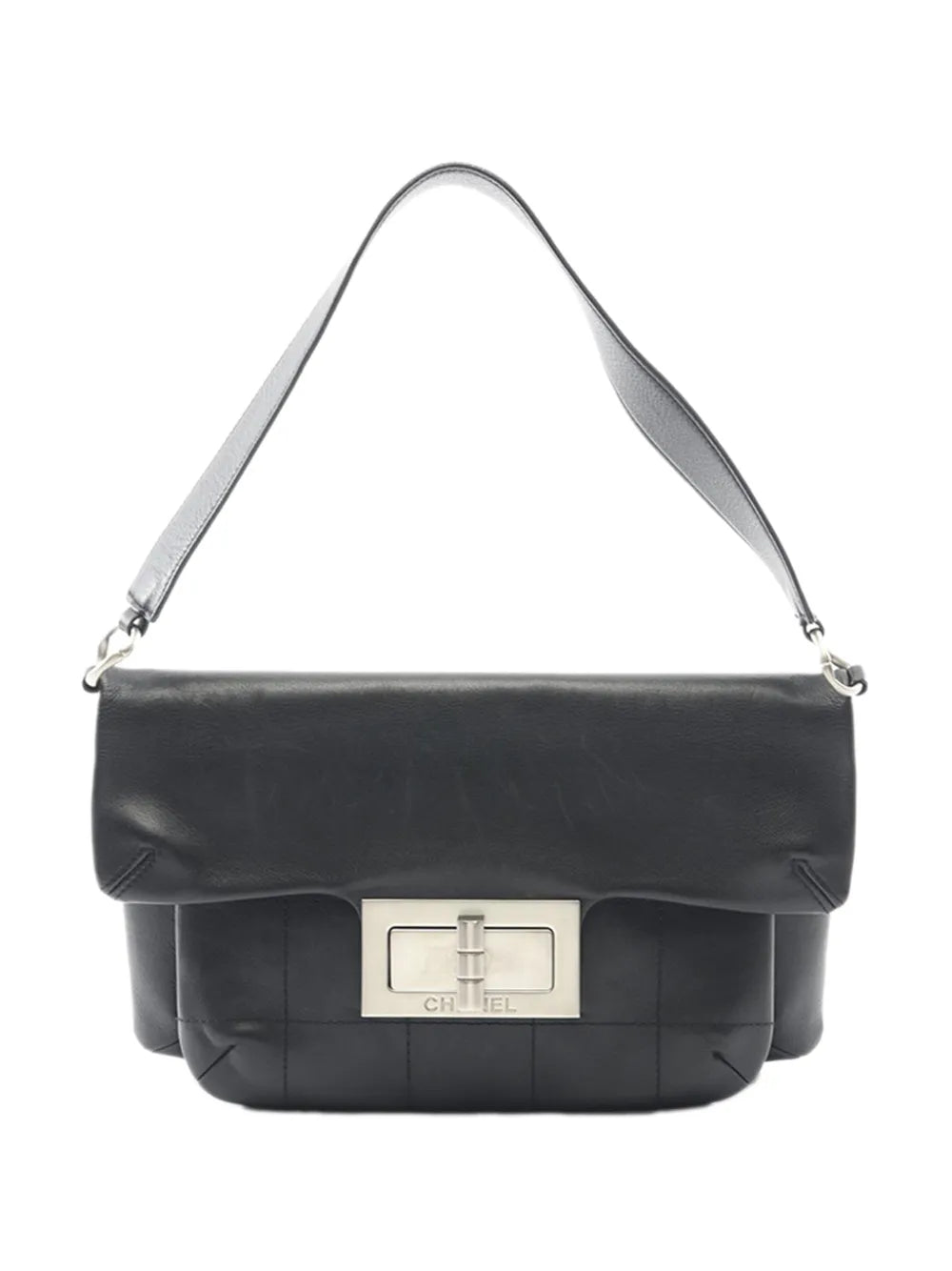 Chanel Pre Owned 2003 2004 Cc Reissue 255 Shoulder Bag — Same as shown — Size One Size — Front View