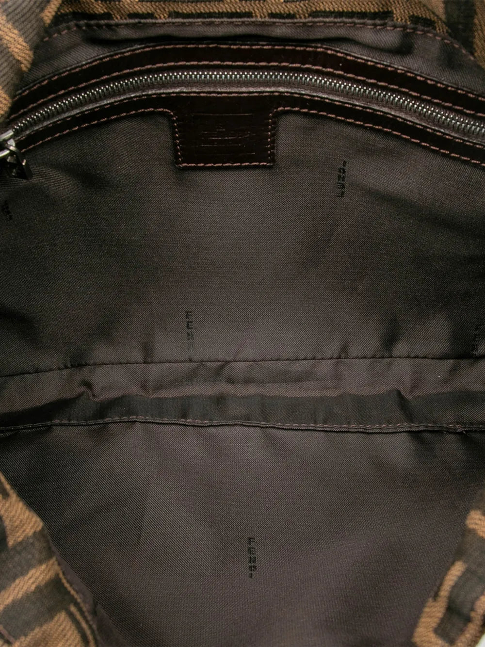Fendi Pre Owned 2000 2010 Zucca Canvas Shoulder Bag — Same as shown — Size One Size — Detail View