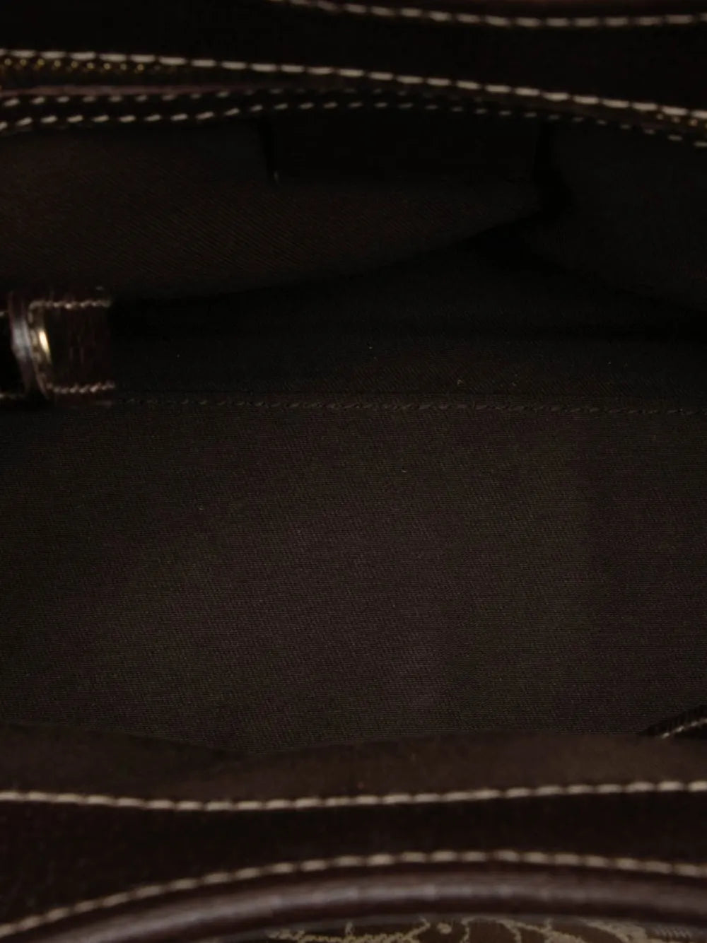Gucci Pre Owned 2000 2015 Horsebit Canvas Shoulder Bag — Same as shown — Size One Size — Detail View