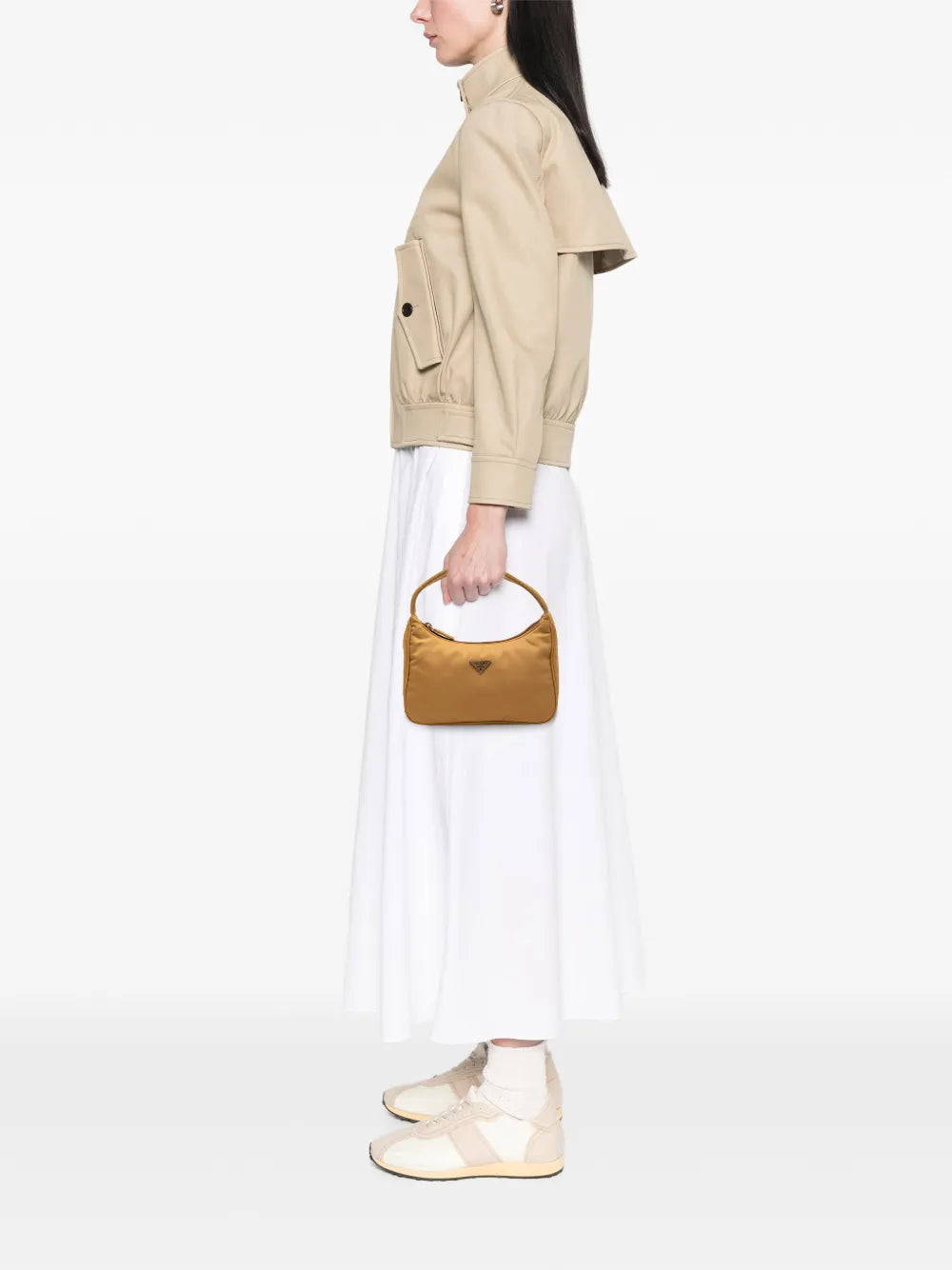 Prada Pre Owned 2000 2013 Mini Tessuto Sport Shoulder Bag — Same as shown — Size One Size — Side View
