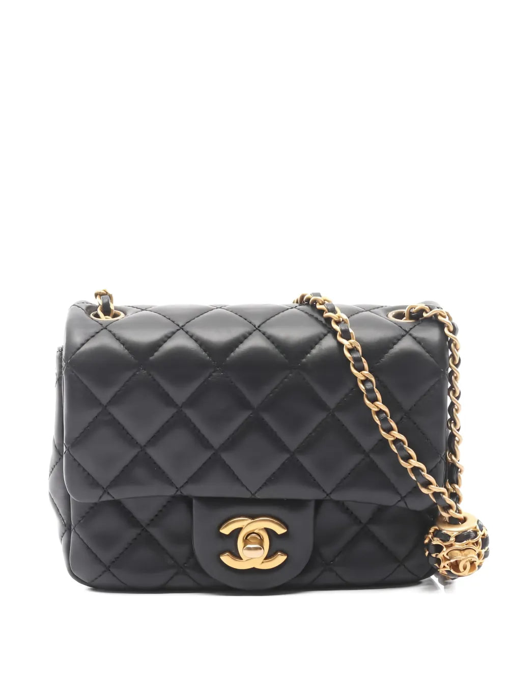 Chanel Pre Owned 2021 Classic Flap Chain Strap Shoulder Bag — Same as shown — Size One Size — Front View