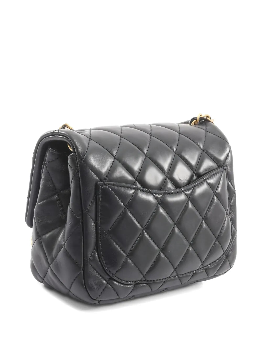 Chanel Pre Owned 2021 Classic Flap Chain Strap Shoulder Bag — Same as shown — Size One Size — Side View